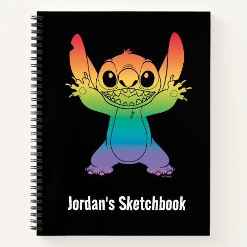 Rainbow Stitch Sketch Notebook