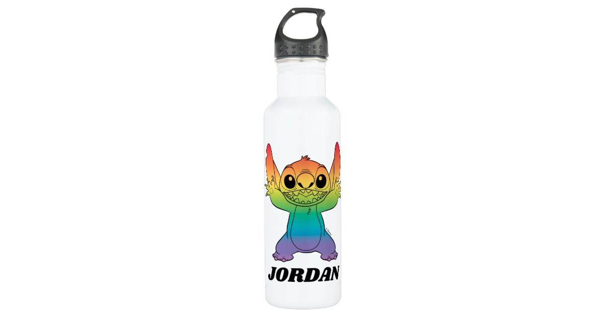 Rainbow Stitch Stainless Steel Water Bottle