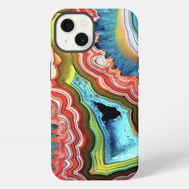 "Rainbow Stone iPhone 6 Case" Case (Back)