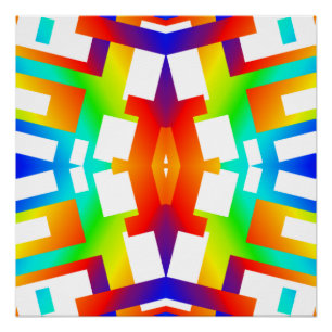 Rainbow Streakus Poster