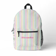 Rainbow Stripe with Name