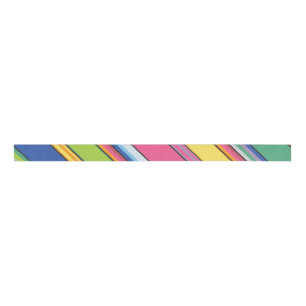 Rainbow Striped Ribbon