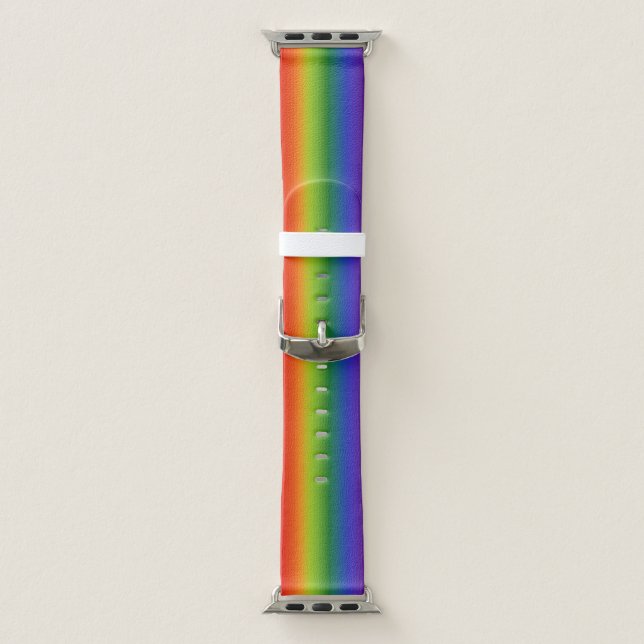 Rainbow Stripes Apple Watch Band (Band)