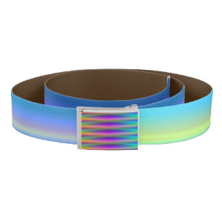 Rainbow Stripes Belt