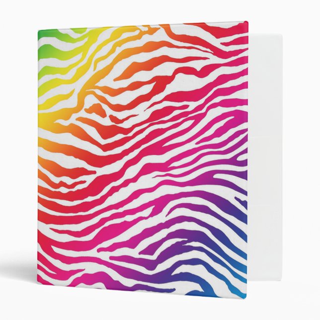 Rainbow Stripes Binder (Front/Inside)