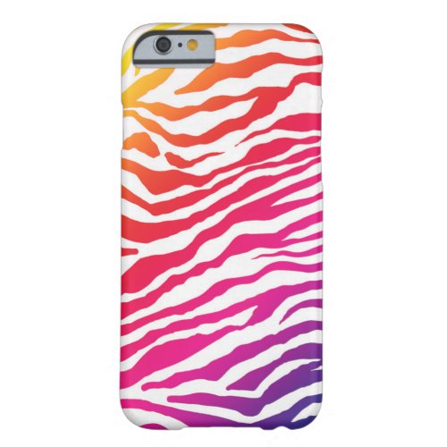 Rainbow Stripes Barely There iPhone 6 Case