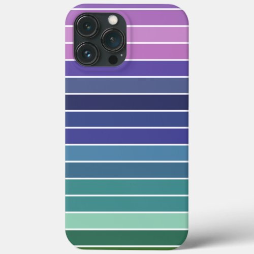 Rainbow Stripes  iPhone 13 Pro Max Case
