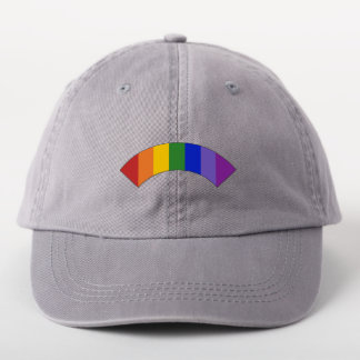 Rainbow Stripes Curved Patch