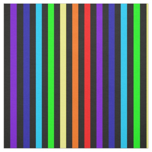 Rainbow Stripes Fabric