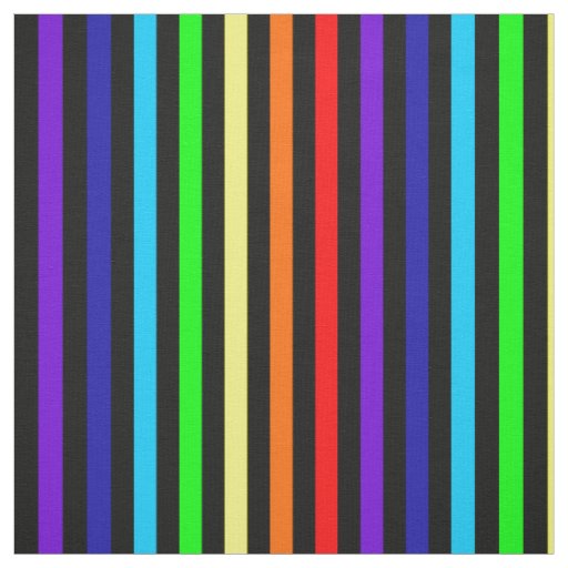 Rainbow Stripes Fabric