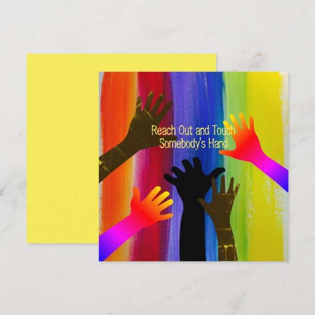 Rainbow Stripes (Hands) (Front/Back)