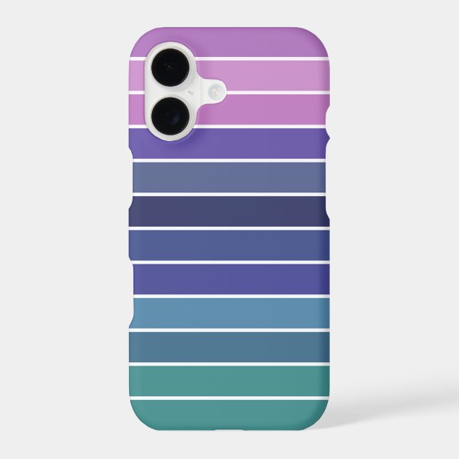 Rainbow Stripes Iphone Case (Back)