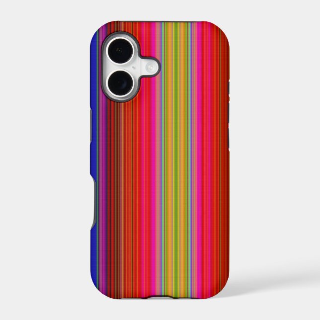 Rainbow Stripes Iphone Case (Back)