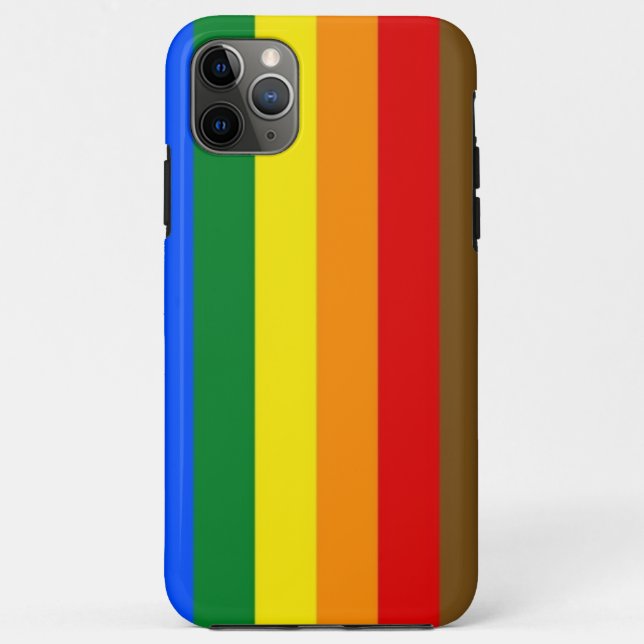 Rainbow Stripes iPhone / iPad case (Back)