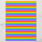 Rainbow Stripes Pattern. (Front)
