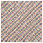 Rainbow Stripes Pattern Fabric
