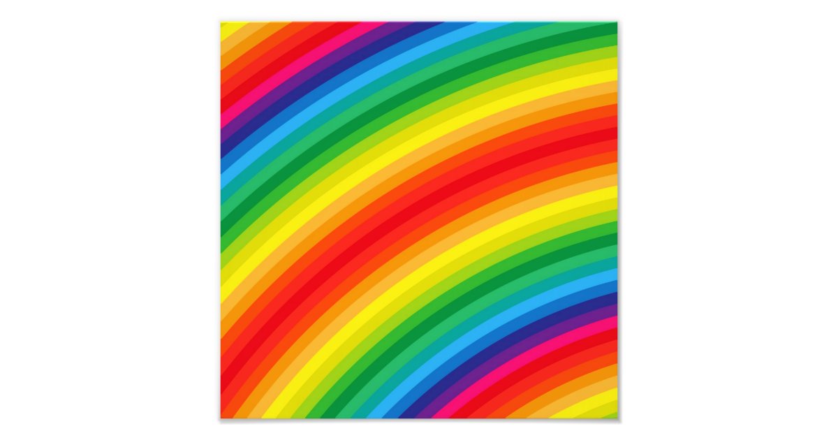 rainbow stripes pattern photo print zazzle com free party invitations to print off