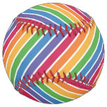 Rainbow Stripes Pattern Fabric | Zazzle