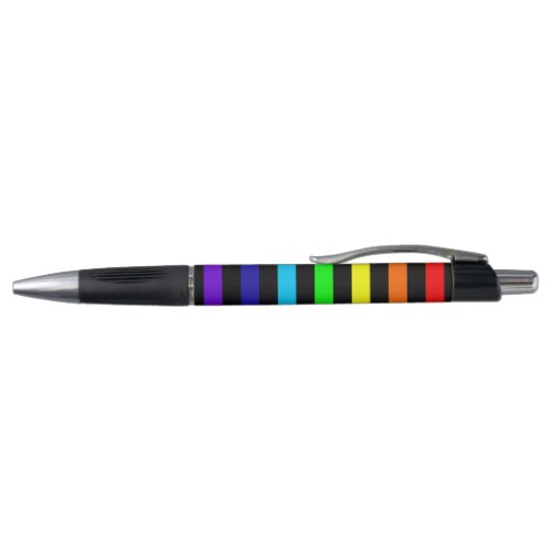 Rainbow Stripes Pen