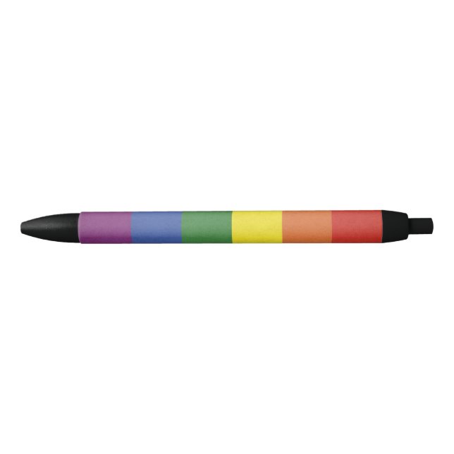 Rainbow stripes pen (Front)
