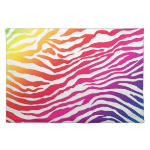 Rainbow Stripes Placemat