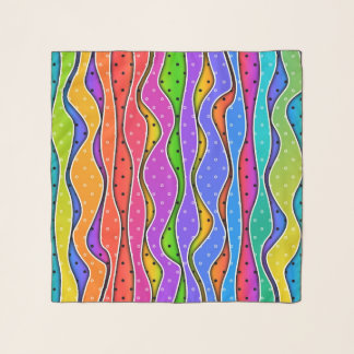 RAINBOW STRIPES SCARF