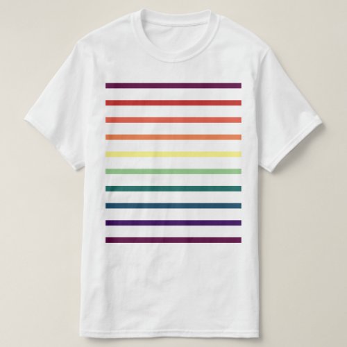 rainbow stripes T_Shirt