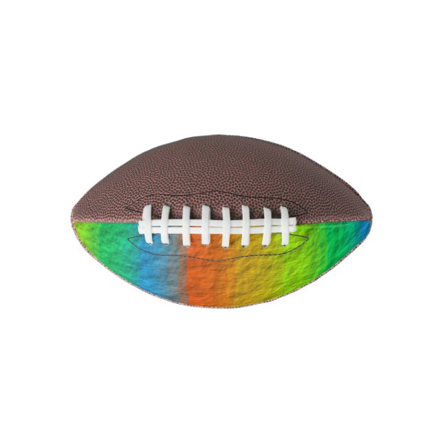 RAINBOW STRIPES TEXTURE FOOTBALL (Front)