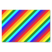 Vertical Outlined Pastel Rainbow Stripes Tissue Paper