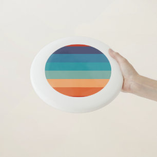Rainbow Stripes Vintage Colors Old Style Colorful Wham-O Frisbee