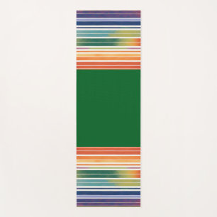 Rainbow Stripes Yoga Mat
