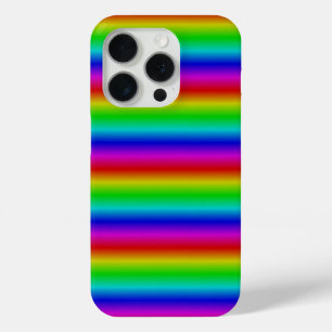 Rainbow Strips - Pattern iPhone 15 Pro Case
