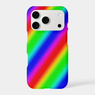 Rainbow Strips - Pattern iPhone 17 Pro Case