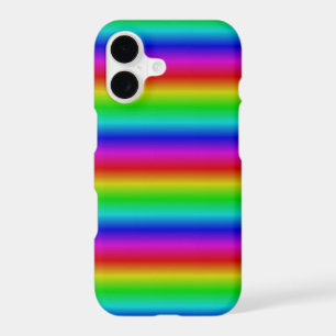 Rainbow Strips - Pattern iPhone 17 Case