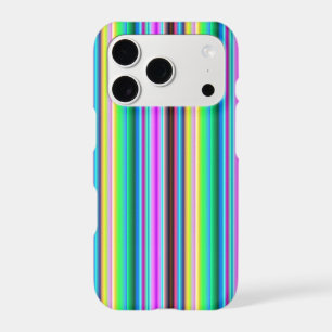 Rainbow Strips - Pattern iPhone 17 Pro Case