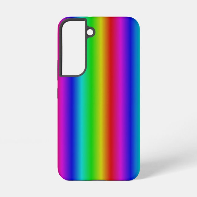 Rainbow Strips - Pattern Samsung Galaxy Case (Back)
