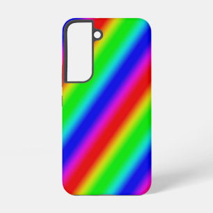 Rainbow Strips - Pattern Samsung Galaxy S22 Case
