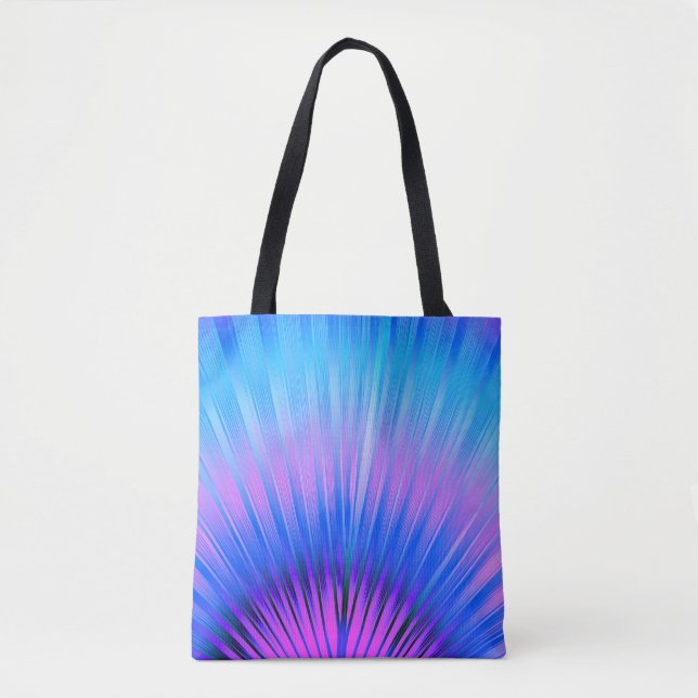 Rainbow Stylish Pattern Tote Bag (Front)