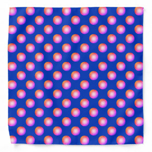 Rainbow Stylish Polka Dot Pattern Bandana