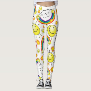 Rainbow Sun Leggings