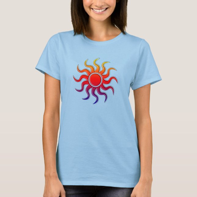 Rainbow Sun T-Shirt (Front)