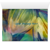 Rainbow Sunflower Seeds Card (Inside Horizontal (Bottom))