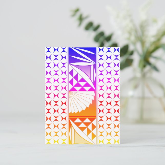 Rainbow Sunrise Note Card (Standing Front)