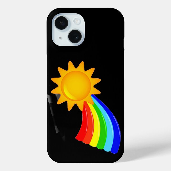 Rainbow Sunshine iPhone Case