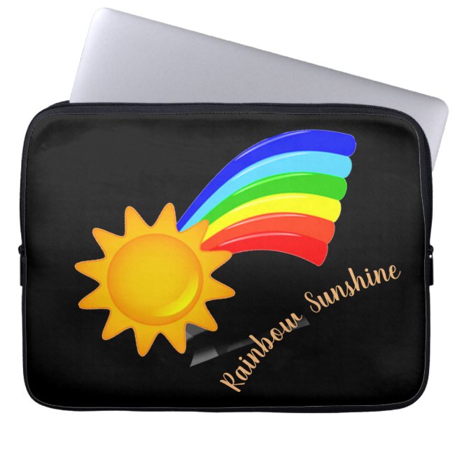 Rainbow Sunshine Laptop Sleeve
