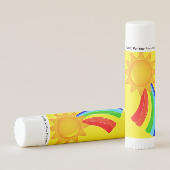 Rainbow Sunshine Package of Lip Balm