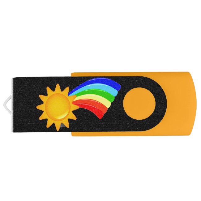 Rainbow Sunshine USB Flash Drive