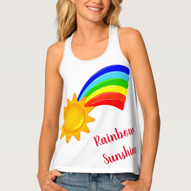 Rainbow Sunshine Women's Tank Top
