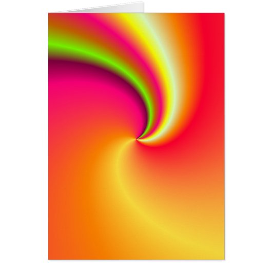Rainbow Swirl Background Cards (Front)