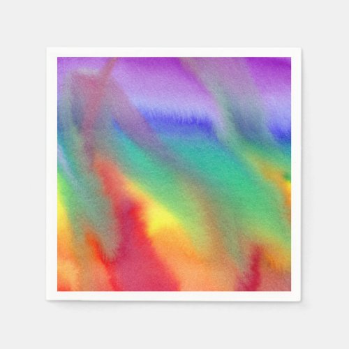 Rainbow Swirl Napkins